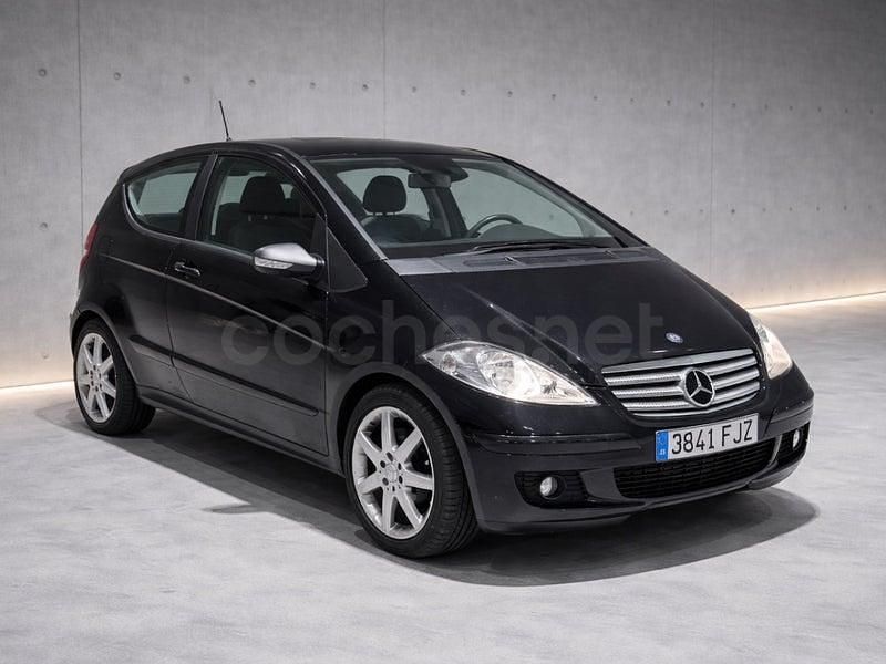 Usado Mercedes A150 95 CV (69 kW) 2007 Negro Berlina