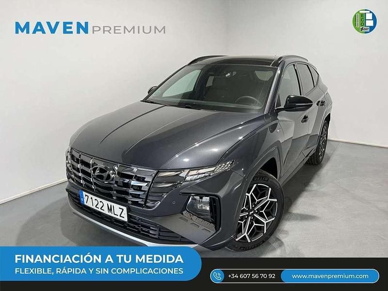 Gris Usado 2023 Hyundai Tucson N Line SUV | 34.400 € (Caro) - Imagen 1/2