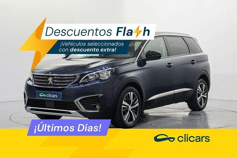 Usado Peugeot 5008 Allure 131 CV (96 kW) 2019 Azul SUV