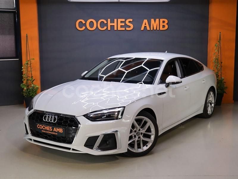 Blanco Usado 2020 Audi A5 Sportback S-Line Utilitario | 26.950 € (Super precio) - Imagen 1/3