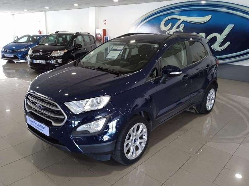 Usado Ford Ecosport Trend 99 CV (72 kW) 2019 Azul SUV