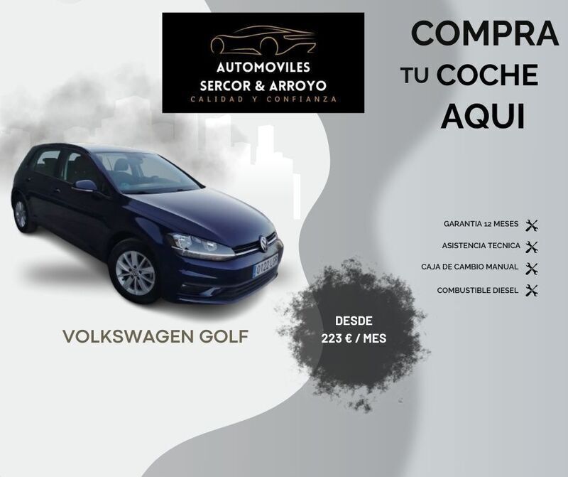 Azul Usado 2020 VW Golf VII Utilitario | 17.500 € (Precio justo) - Imagen 1/4