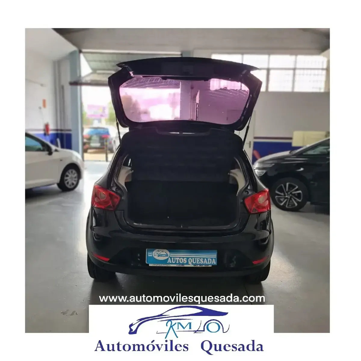 Usado Seat Ibiza Style 105 CV (77 kW) 2016 Negro Utilitario