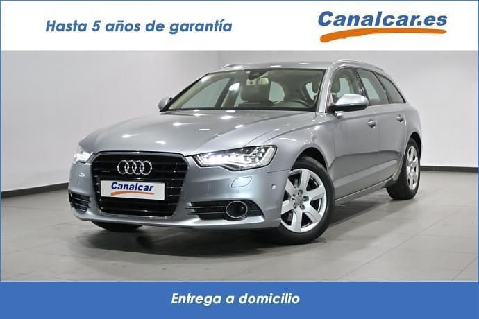 Usado Audi A6 204 CV (150 kW) 2014 Gris Familiar