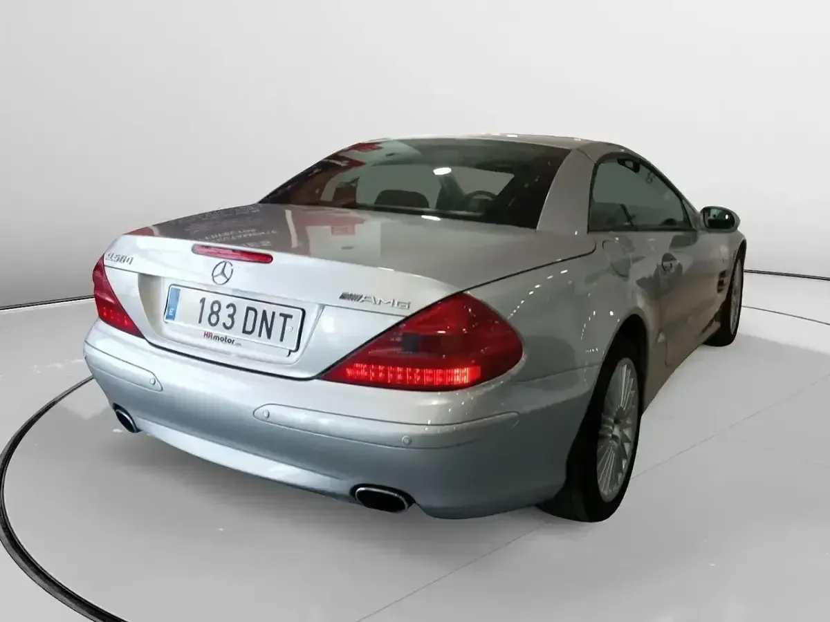 Occasion Mercedes SL500 AMG 310 PK (228 kW) 2005 Grijs Coupé