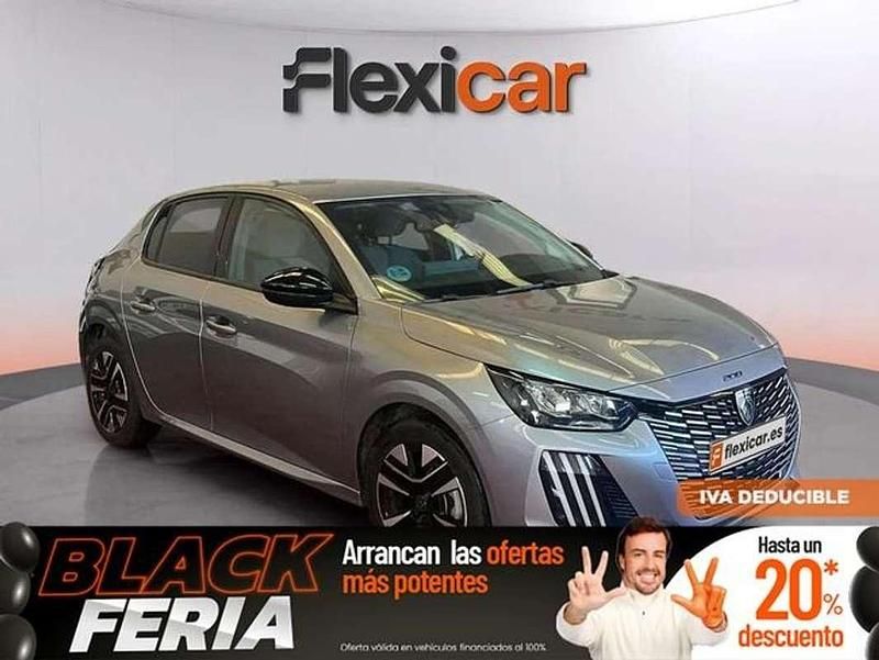 Gris Usado 2024 Peugeot 208 Allure Utilitario | 13.490 € (Buen precio) - Imagen 1/4