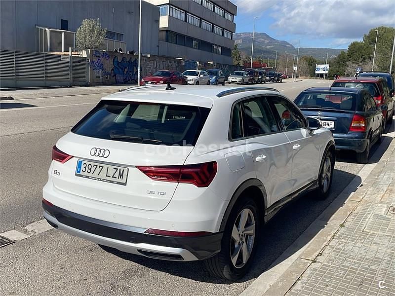 Usado Audi Q3 150 CV (110 kW) 2022 Blanco SUV