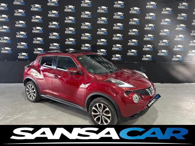 Usado Nissan Juke Tekna 110 CV (80 kW) 2017 Granate SUV