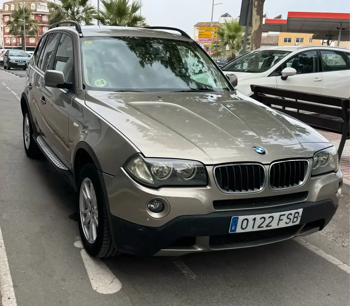 Usado BMW X3 150 CV (110 kW) 2007 Marrón SUV