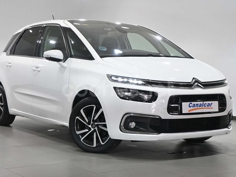 Usado Citroën C4 Picasso Feel 100 CV (73 kW) 2018 Blanco Monovolumen
