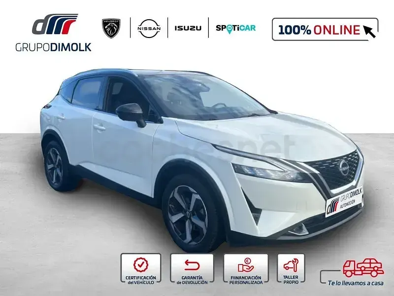 Usado Nissan Qashqai N-Connecta 140 CV (102 kW) 2023 Blanco SUV