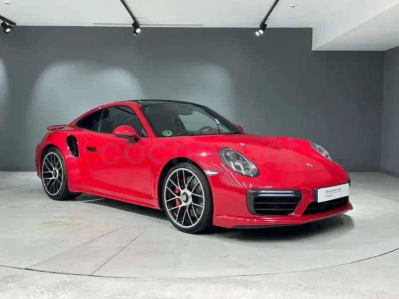Usado Porsche 911 Turbo 540 CV (397 kW) 2018 Rojo Coupe