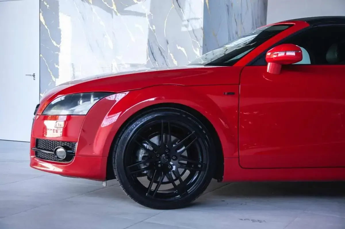 Usado Audi TT Roadster S-Line 200 CV (147 kW) 2008 Rojo Descapotable