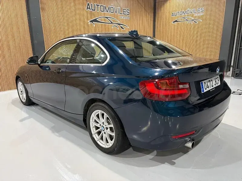 Usado BMW 218 Sport Line 150 CV (110 kW) 2016 Azul Coupe