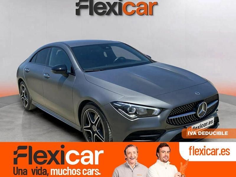 Gris Usado 2021 Mercedes CLA200 Berlina | 31.990 € (Precio justo) - Imagen 1/4