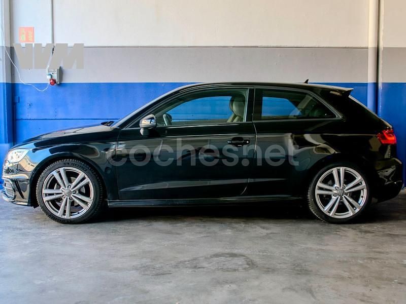 Usado Audi A3 S-Line 150 CV (110 kW) 2014 Negro Berlina