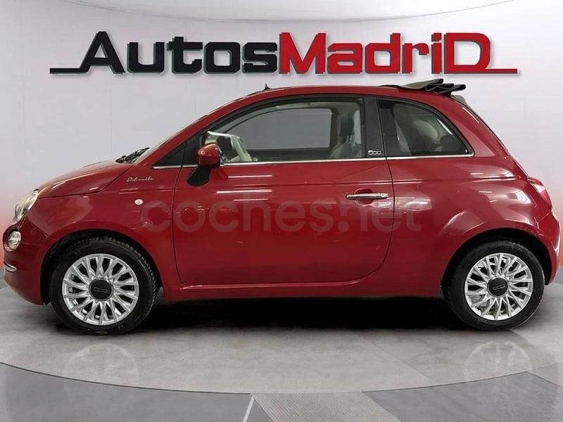Usado Fiat 500C Dolcevita 70 CV (51 kW) 2021 Rojo Descapotable
