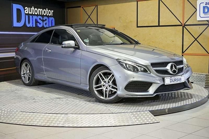 Usado Mercedes E250 211 CV (155 kW) 2013 Gris Coupe