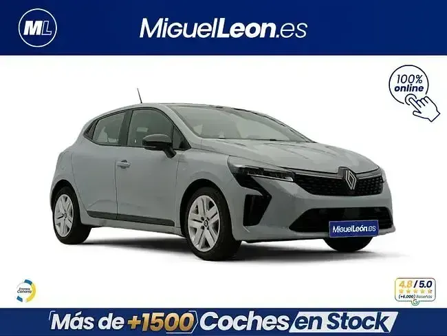 Usado Renault Clio Evolution 89 CV (65 kW) 2024 Gris Utilitario