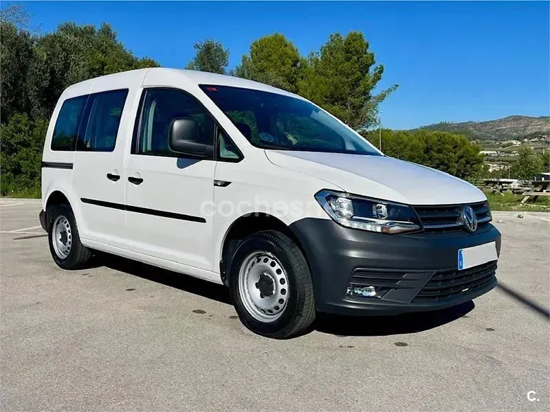 Occasion VW Caddy Trendline 102 ch (75 kW) 2019 Blanc Monospace