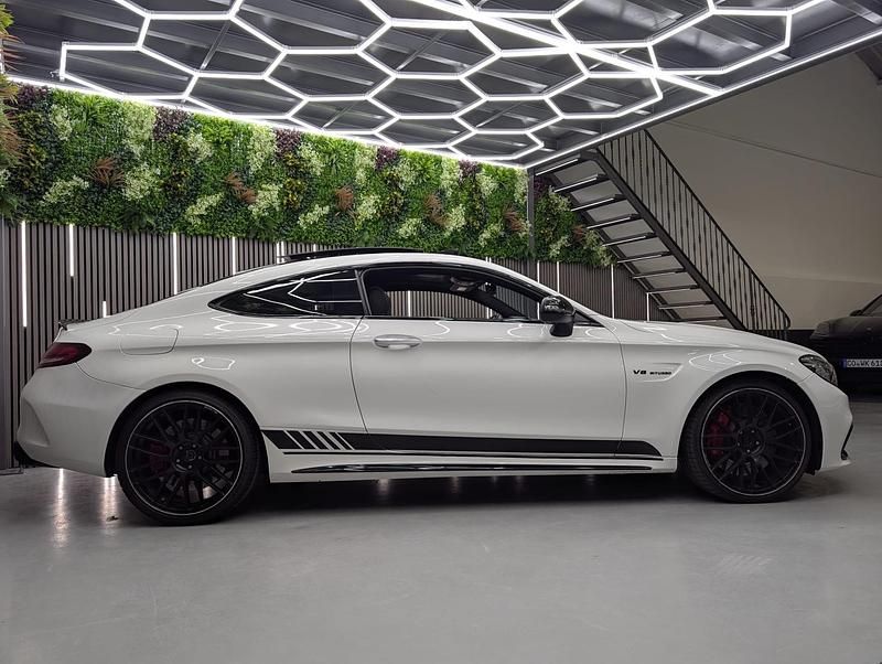 Usado Mercedes C63S AMG AMG 510 CV (375 kW) 2020 Blanco Coupe