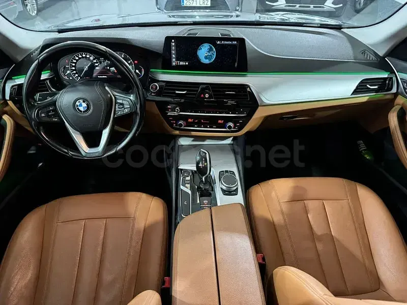 Begagnad BMW 520 Efficient Dynamics 190 HK (139 kW) 2018 Blå Sedan