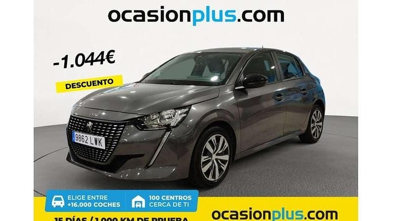 Gris Usado 2022 Peugeot 208 Active Utilitario | 10.446 € (Precio justo) - Imagen 1/4