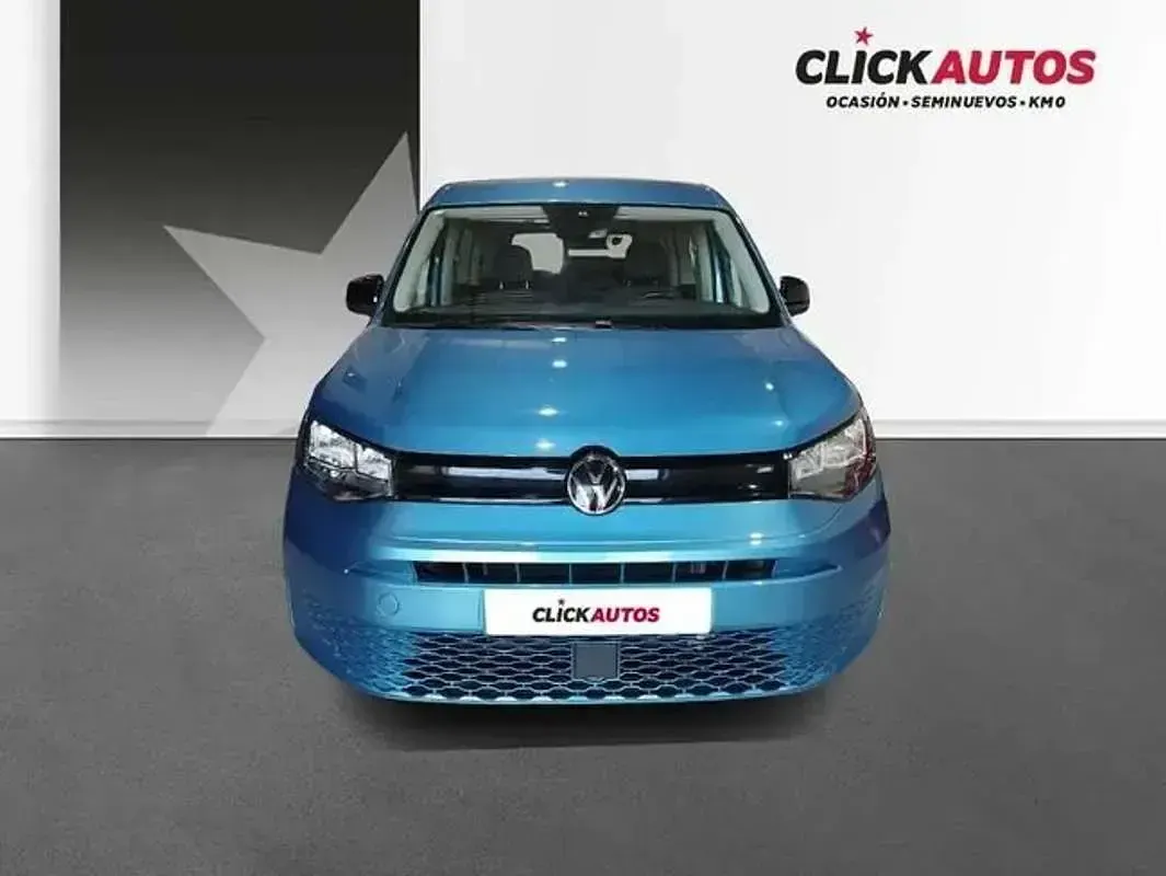 Usado VW Caddy 122 CV (89 kW) 2024 Azul Monovolumen