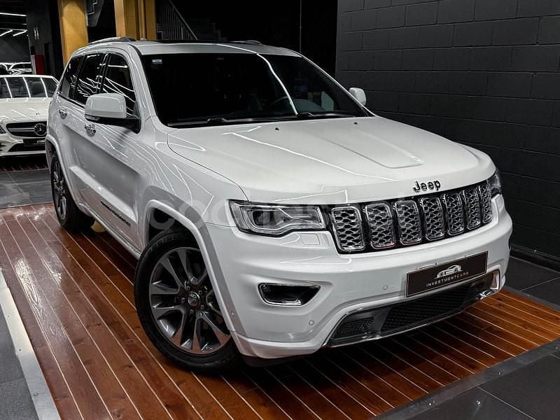 Blanco Usado 2017 Jeep Grand Cherokee Overland SUV | 27.900 € (Precio justo) - Imagen 1/4