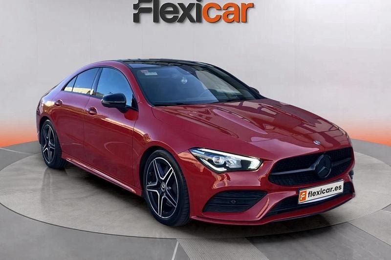 Rojo Usado 2019 Mercedes CLA200 Coupe | 25.990 € (Precio justo) - Imagen 1/4