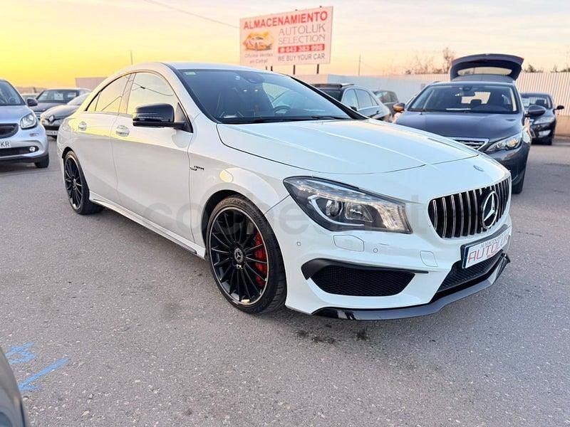 Usado Mercedes CLA45 AMG AMG 360 CV (264 kW) 2015 Blanco Berlina