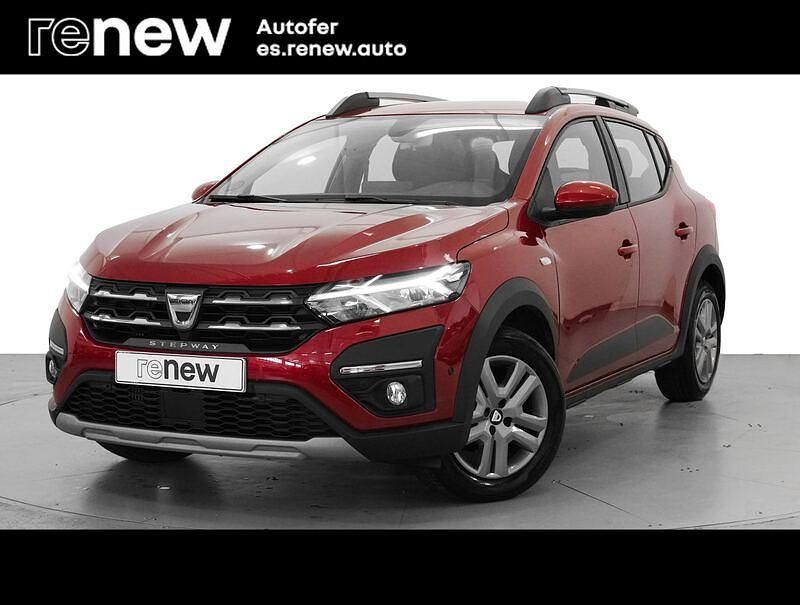 Rojo Usado 2021 Dacia Sandero Comfort Utilitario | 13.490 € (Precio justo) - Imagen 1/4
