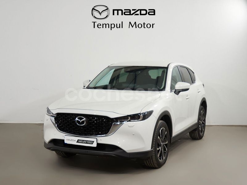 Blanco Usado 2024 Mazda CX-5 Ad'Vantage SUV | 34.900 € (Precio justo) - Imagen 1/4