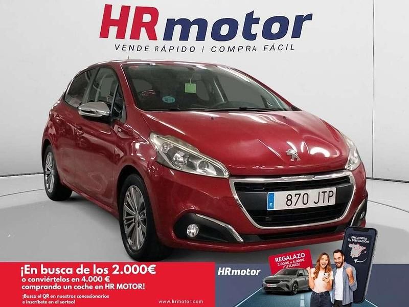 Rojo Usado 2016 Peugeot 208 Style Utilitario | 8750 € (Precio justo) - Imagen 1/4