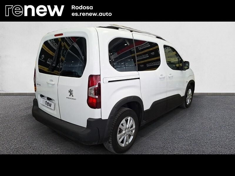 Usado Peugeot Rifter Access 100 CV (73 kW) 2019 Blanco Monovolumen