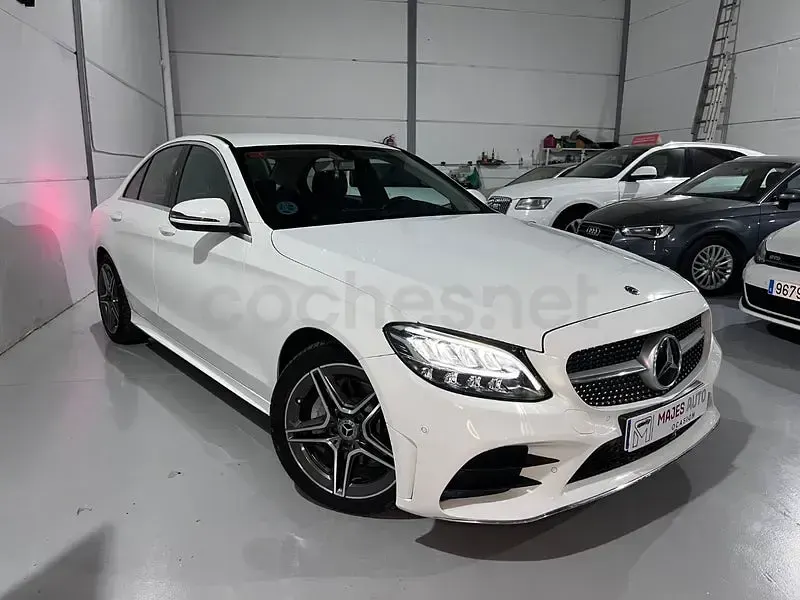 Usado Mercedes C200 160 CV (117 kW) 2020 Blanco Berlina