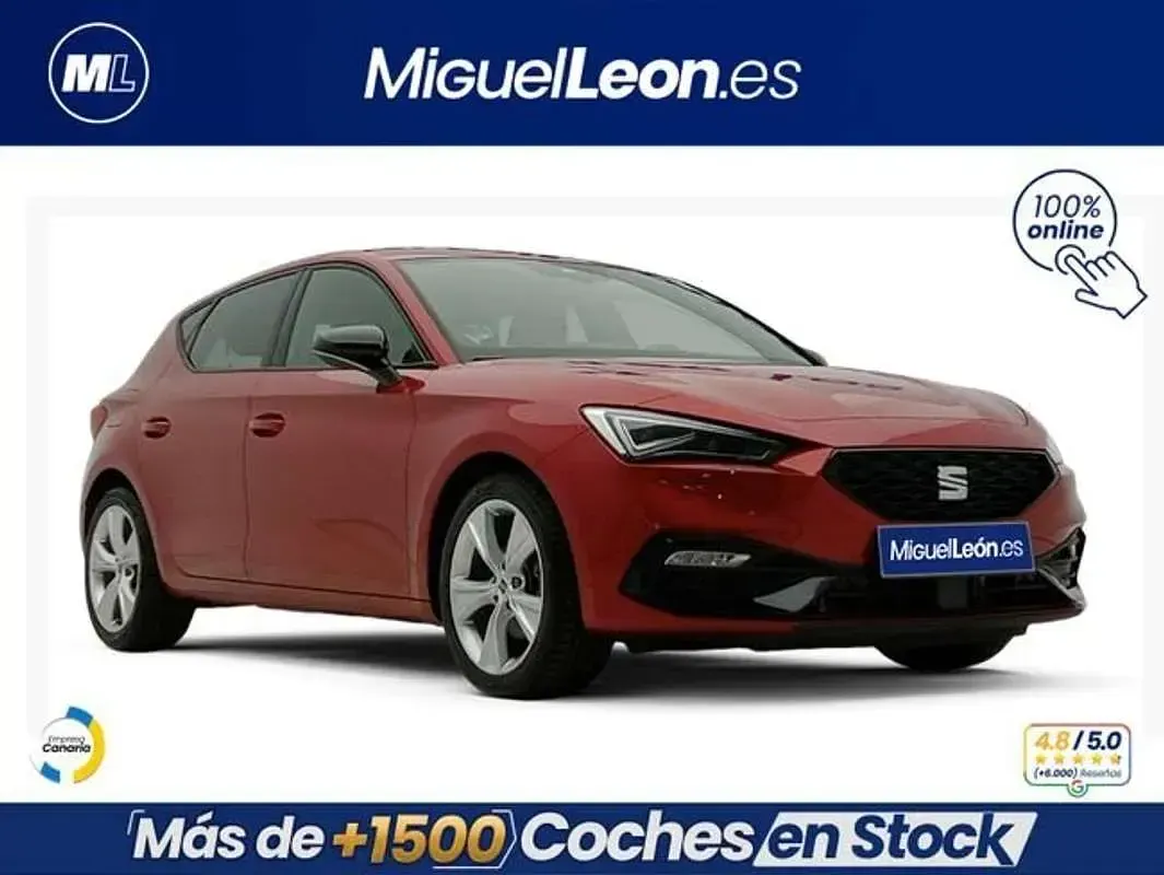 Usado Seat Leon FR 116 HP (85 kW) 2025 Vermelho Citadino