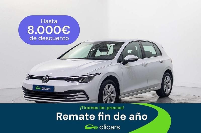 Blanco Usado 2022 VW Golf VIII Utilitario | 18.590 € (Buen precio) - Imagen 1/4