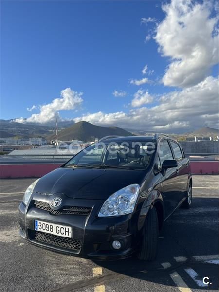 Negro Usado 2008 Toyota Corolla Verso Sol Monovolumen | 6500 € (Precio justo) - Imagen 1/4