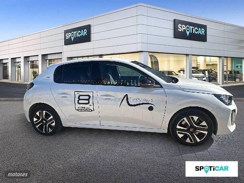 Usado Peugeot e-208 Active 100 kW (136 CV) 2024 Blanco Utilitario