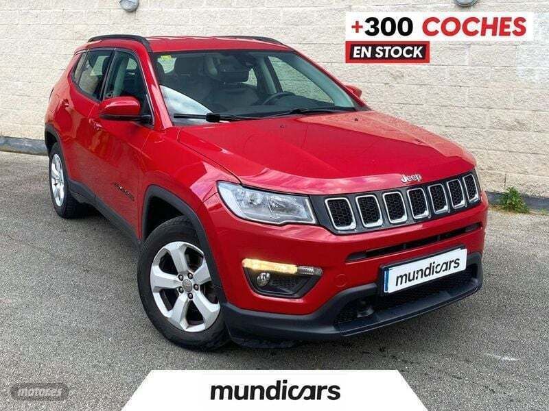 Rojo Usado 2018 Jeep Compass Longitude SUV | 15.990 € (Precio justo) - Imagen 1/4