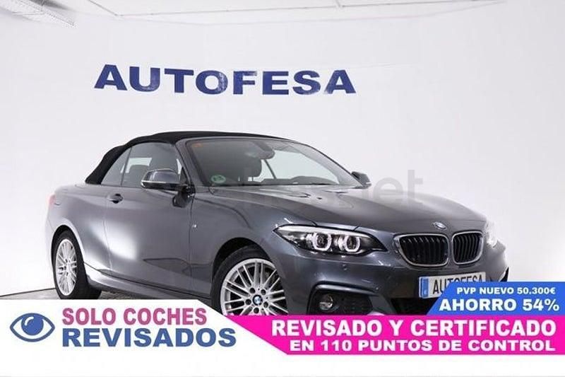 Usado BMW 220 184 CV (135 kW) 2019 Gris / plata Descapotable