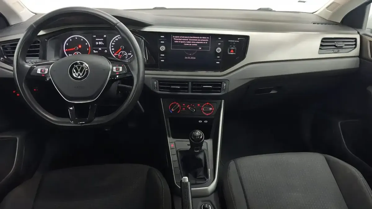 Käytetty VW Polo Advance 95 HP (69 kW) 2021 Valkoinen Sedan