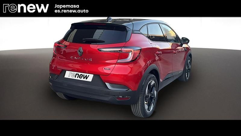 Nuevo Renault Captur Techno 145 CV (106 kW) 2025 Rojo deseo/techo negro brillante SUV