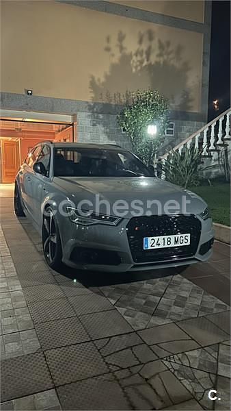Usado Audi A6 Competition 326 CV (239 kW) 2017 Gris / plata Familiar
