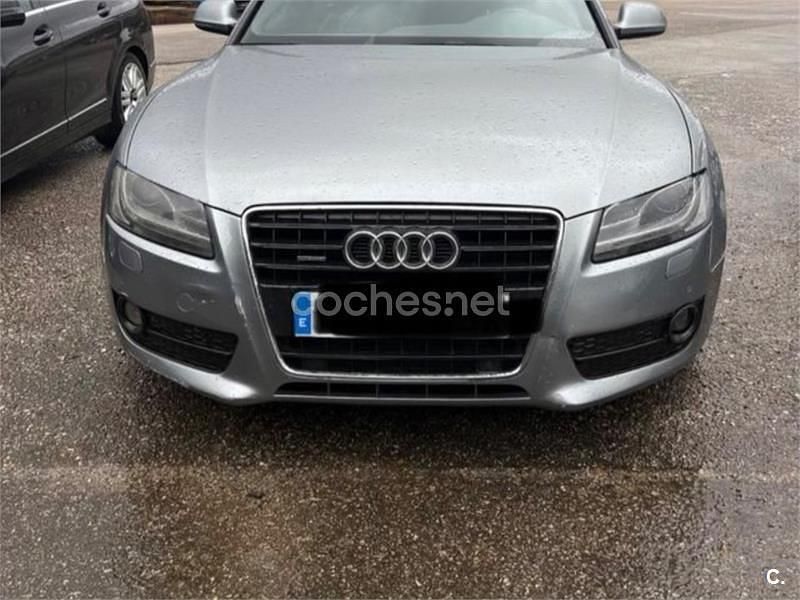 Usado Audi A5 190 CV (139 kW) 2008 Gris / plata Coupe