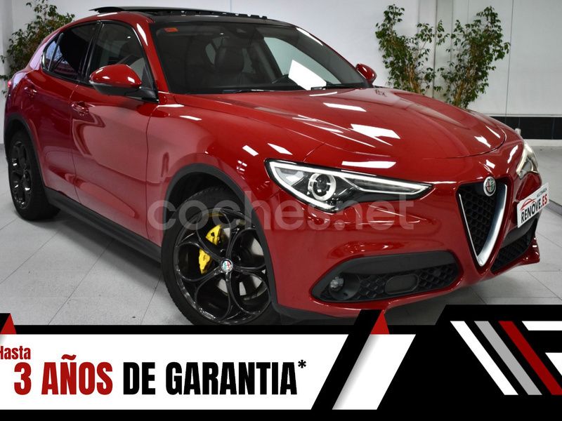 Rojo Usado 2018 Alfa Romeo Stelvio Executive SUV | 26.800 € (Caro) - Imagen 1/4
