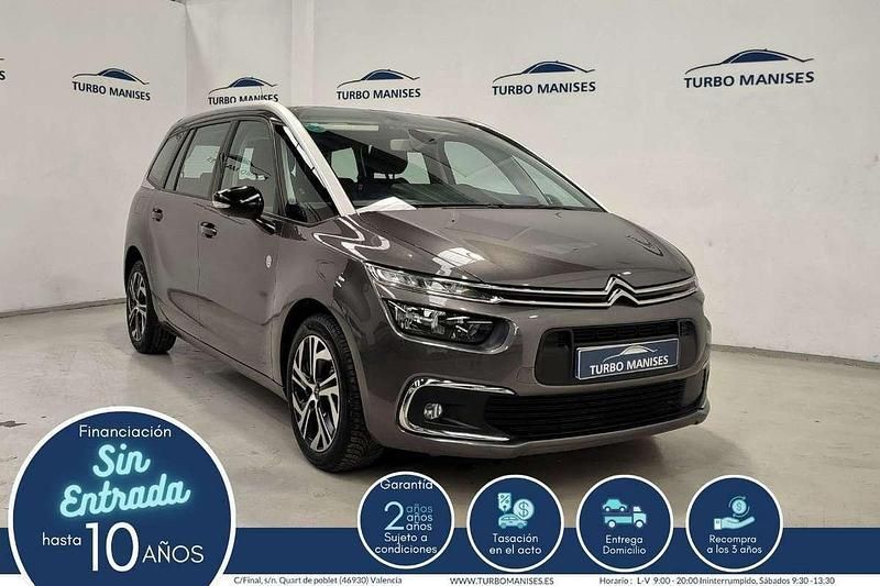 Gris Usado 2022 Citroën C4 SpaceTourer Monovolumen | 14.990 € (Buen precio) - Imagen 1/4