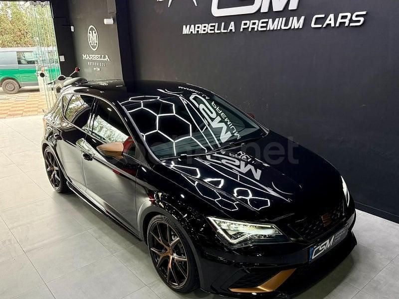 Usado Seat Leon CUPRA 310 CV (228 kW) 2018 Negro Berlina