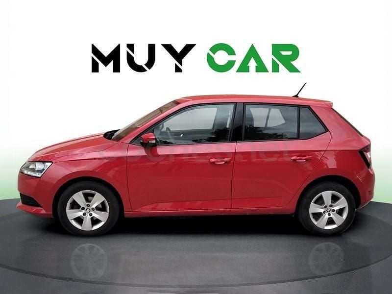 Brugt Skoda Fabia 75 HK (55 kW) 2019 Rød Hatchback